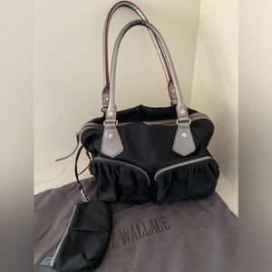 MZ Wallace Bedford Silver Handle Vintage Shoulder Bag